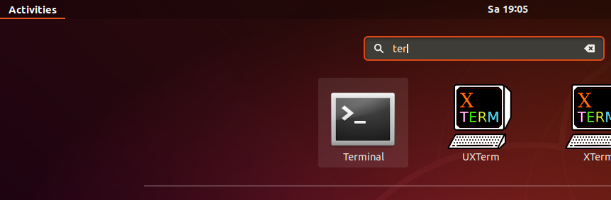 terminal